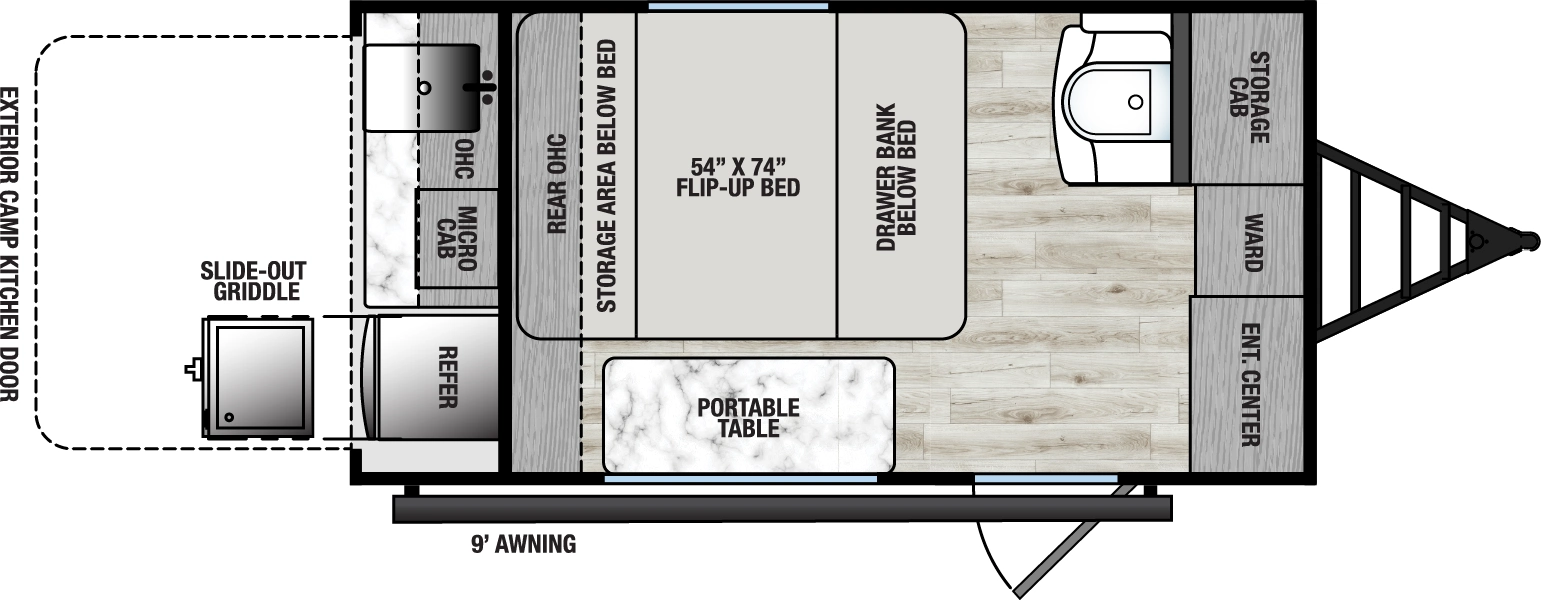 Viking Rok 13000ROK Floorplan